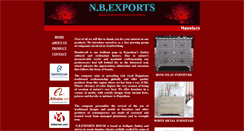 Desktop Screenshot of nbexports.com