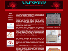 Tablet Screenshot of nbexports.com
